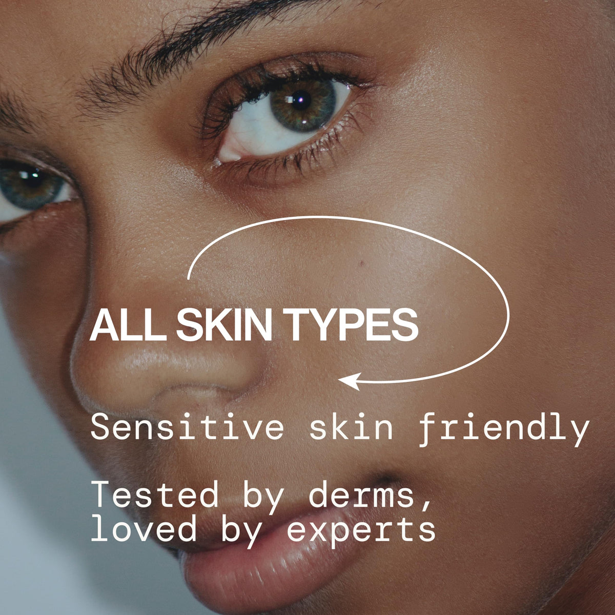 Pacifica serum applied on hand showing lightweight, fast-absorbing finish