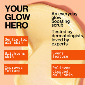 Pacifica Glow Baby wash pouring onto hand showing lightweight cleanse and brightening benefit