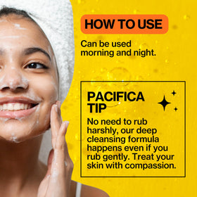 Pacifica with vanilla botanicals lifestyle shot indicating pleasant scent benefit