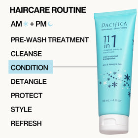 Pacifica styled wavy hair lifestyle shot adding shine and movement