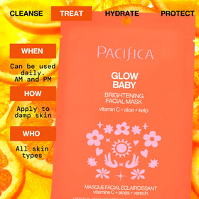 Pacifica lifestyle scene of self-care moment offering instant radiance
