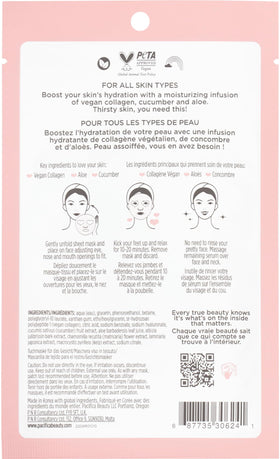 Pacifica hand holding mask showing size and contour fit