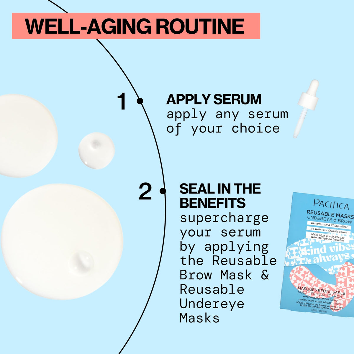 Pacifica product box and label showing vegan cruelty-free ingredient benefit