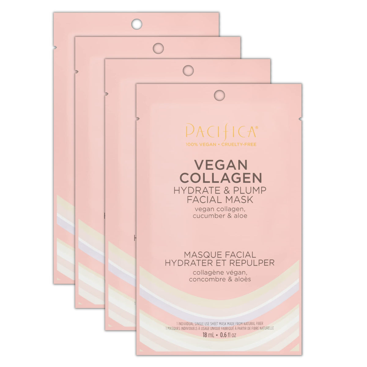 Pacifica front packaging showing hydrating mask and benefits
