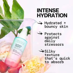 Pacifica peptide moisturizer texture closeup demonstrating smooth hydration