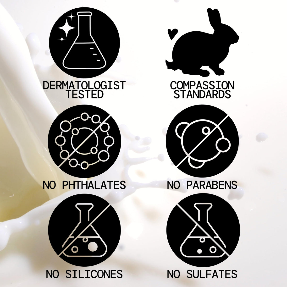 Pacifica recycled bottle label emphasizing eco-friendly packaging and sustainability