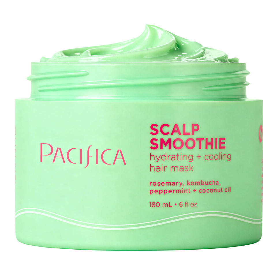 Pacifica Scalp Smoothie front packaging showing calming scalp relief benefits