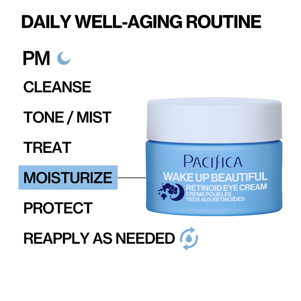 Pacifica jar in hand showing compact 15ml scale for travel convenience