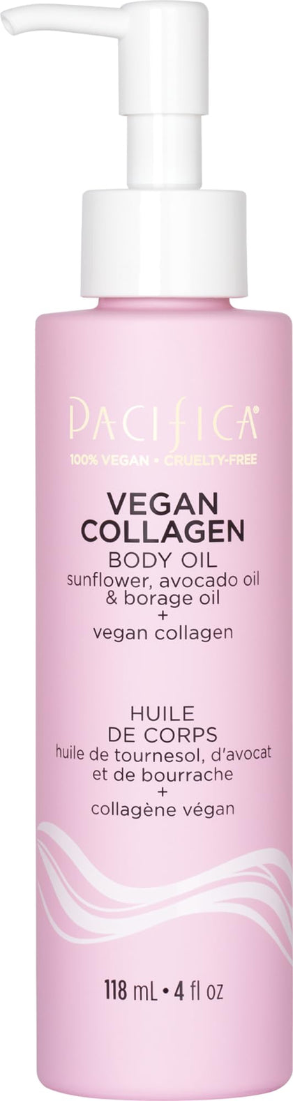 Pacifica front bottle view showing product packaging and benefits
