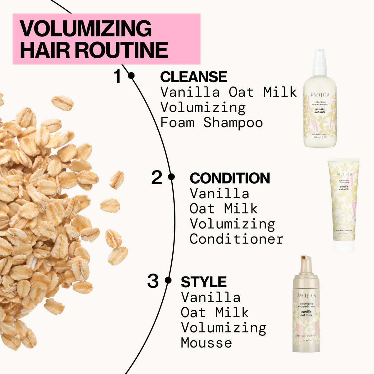 Pacifica warm vanilla lather in hands showing pleasant scent and gentle foaming