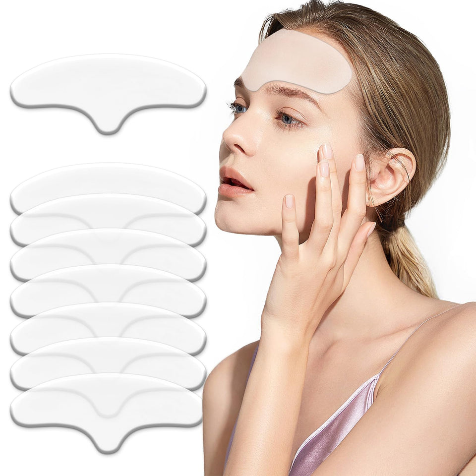 Pacify front packaging showing eight reusable forehead patches and benefits