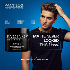 Pacinos 4 oz jar next to ruler indicating compact travel size