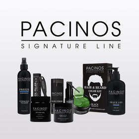 Pacinos rinse demo illustrating water-soluble easy washout
