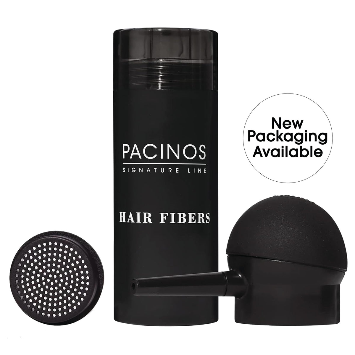 Pacinos fibers washing out at sink showing easy shampoo removal