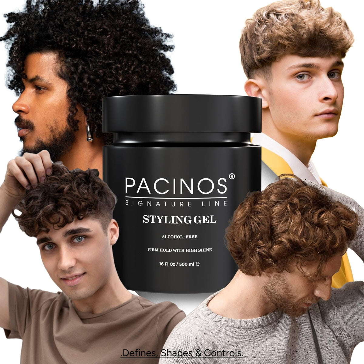 Pacinos side label with ingredients visible for ingredient transparency benefit