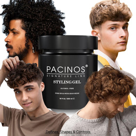 Pacinos side label with ingredients visible for ingredient transparency benefit