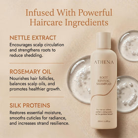 Packuum Athena shampoo texture closeup showing creamy, plant-powered formula