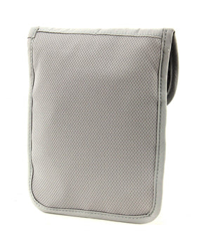 Pacsafe Coversafe X75 fabric close-up highlighting soft recycled polyester comfort and easy-care benefit