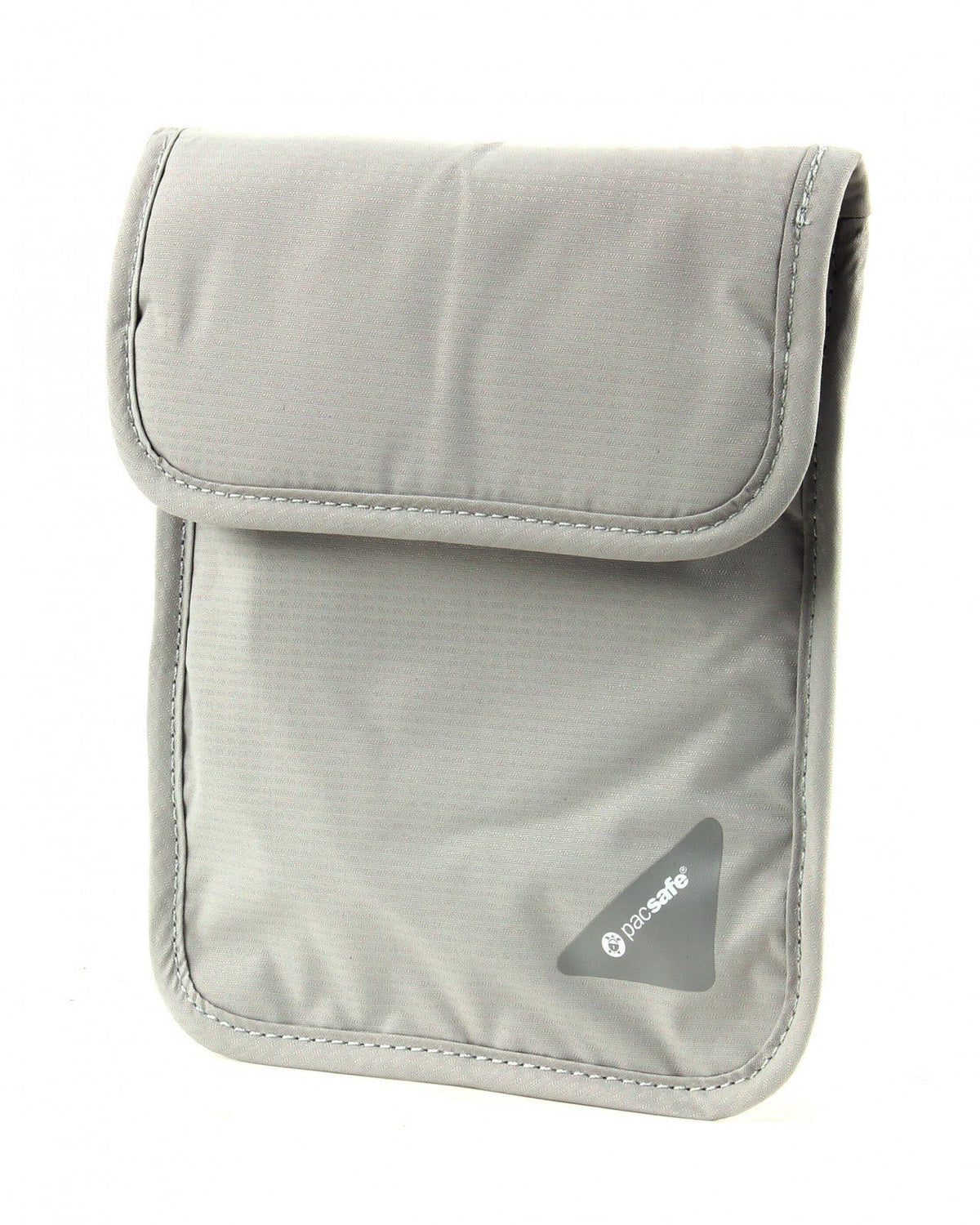 Pacsafe Coversafe X75 front view showing slim concealed pocket and zipper benefit of discreet security