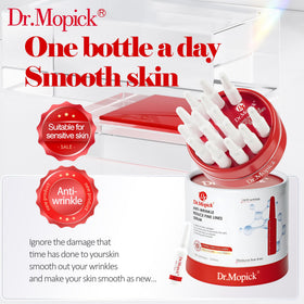 Padoro Dr.Mopick dropper dispensing a drop demonstrating precise application control benefit