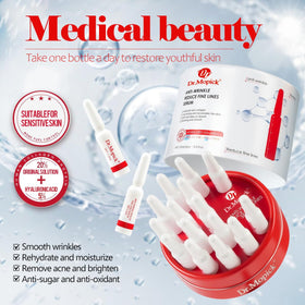 Close-up of Padoro serum texture highlighting lightweight hydrating finish and fast absorption
