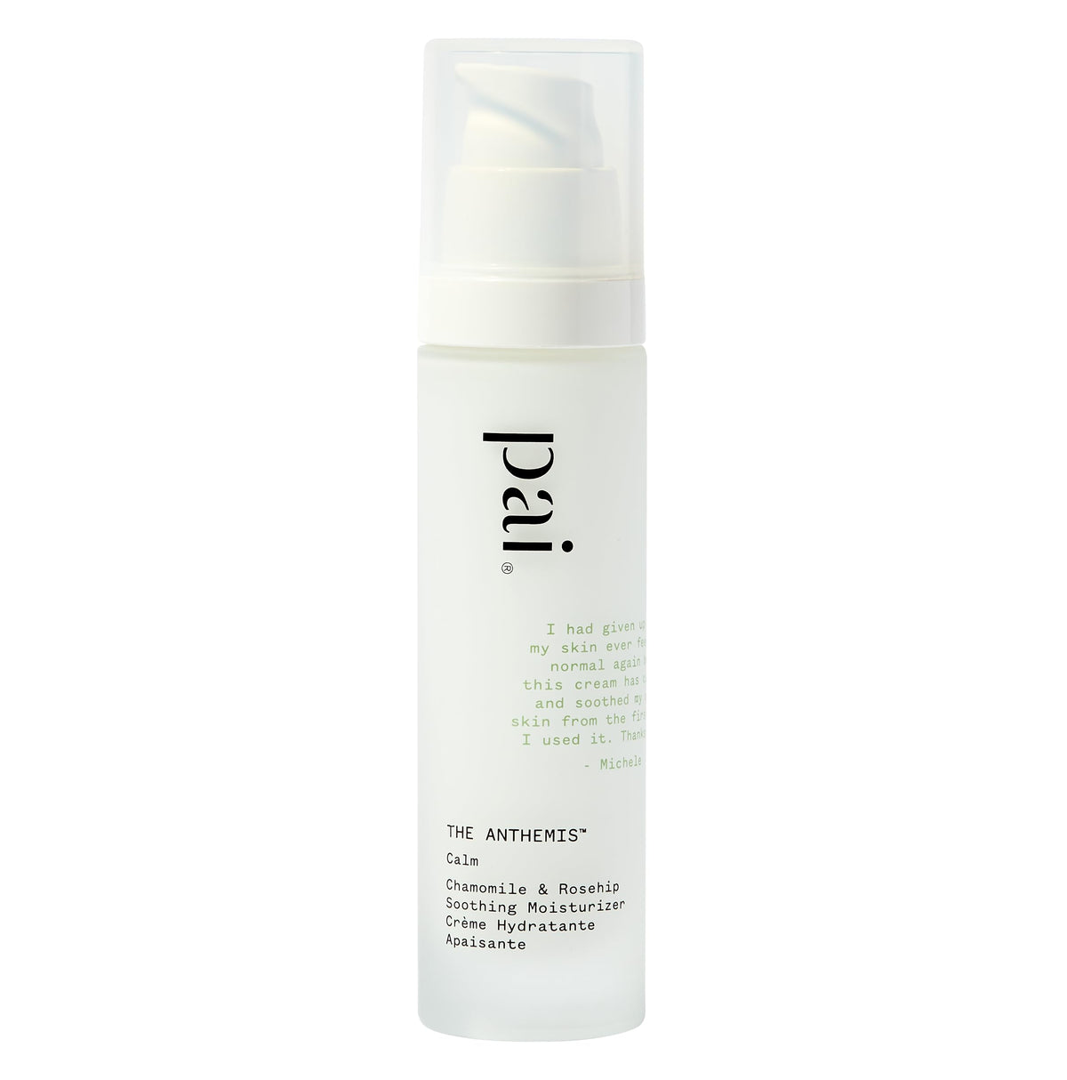 PAI The Anthemis front packaging showing bottle and branding, gentle soothing visible