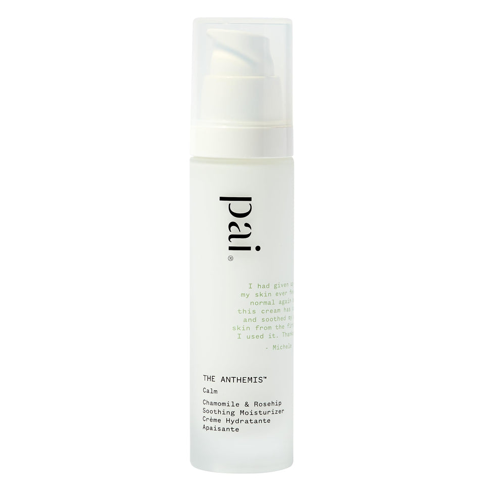 PAI The Anthemis front packaging showing bottle and branding, gentle soothing visible
