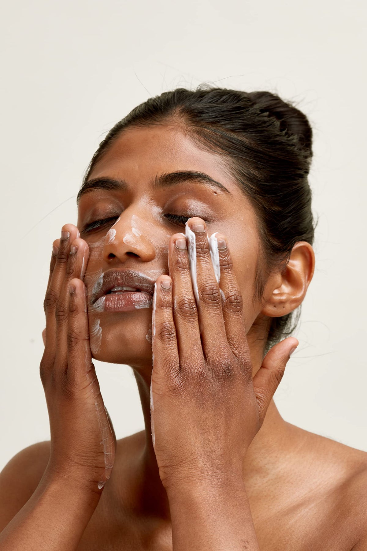 PAI SKINCARE ingredients label close-up highlighting organic camellia and rose