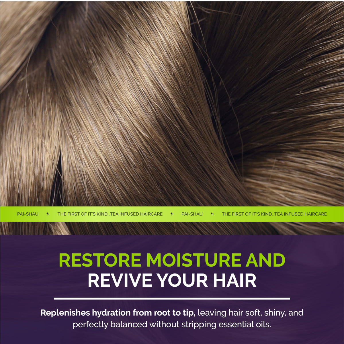 Pai-Shau conditioner cream texture on spoon for deep nourishment