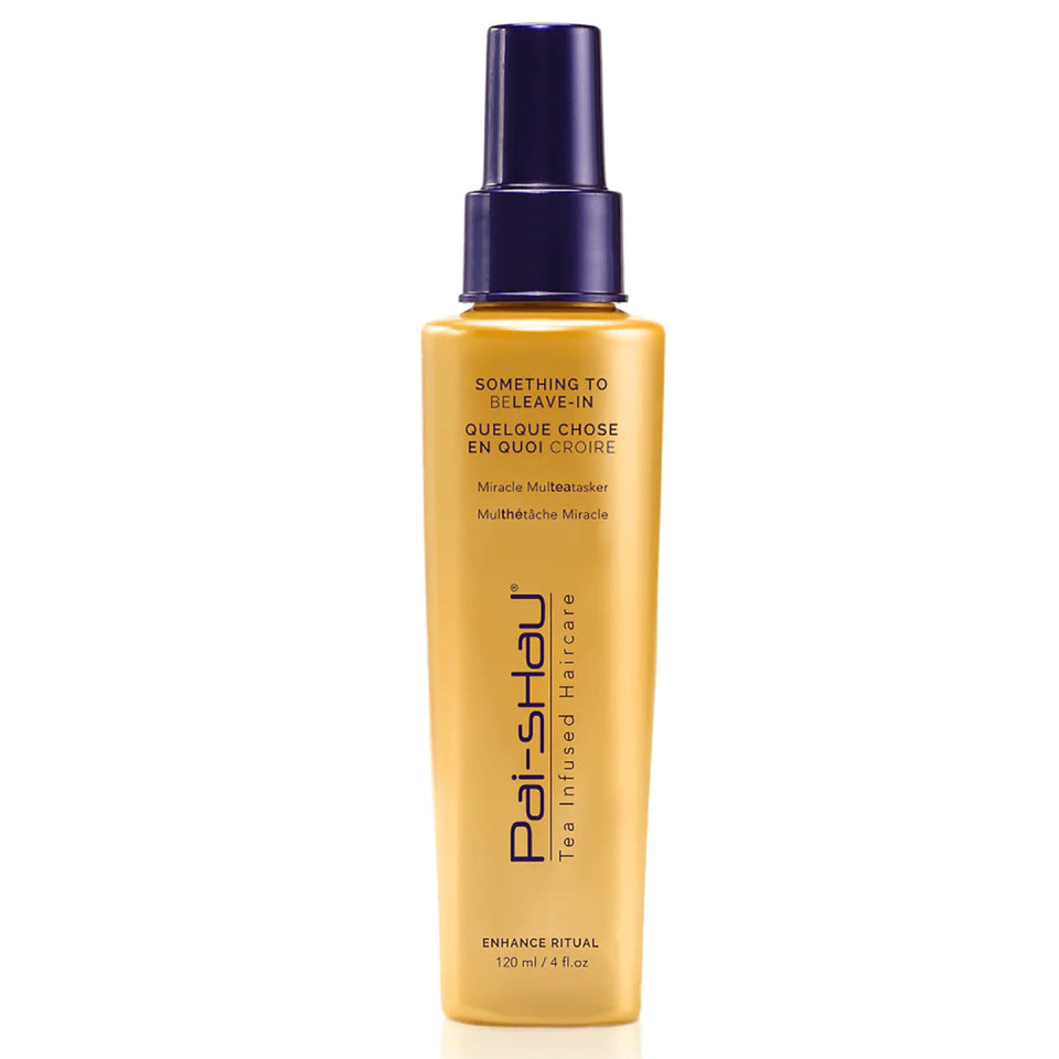 Pai-Shau front packaging bottle showing product and benefit for detangling