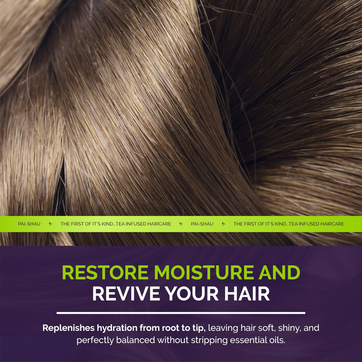 Pai-Shau creamy lather texture demonstrating gentle hydration