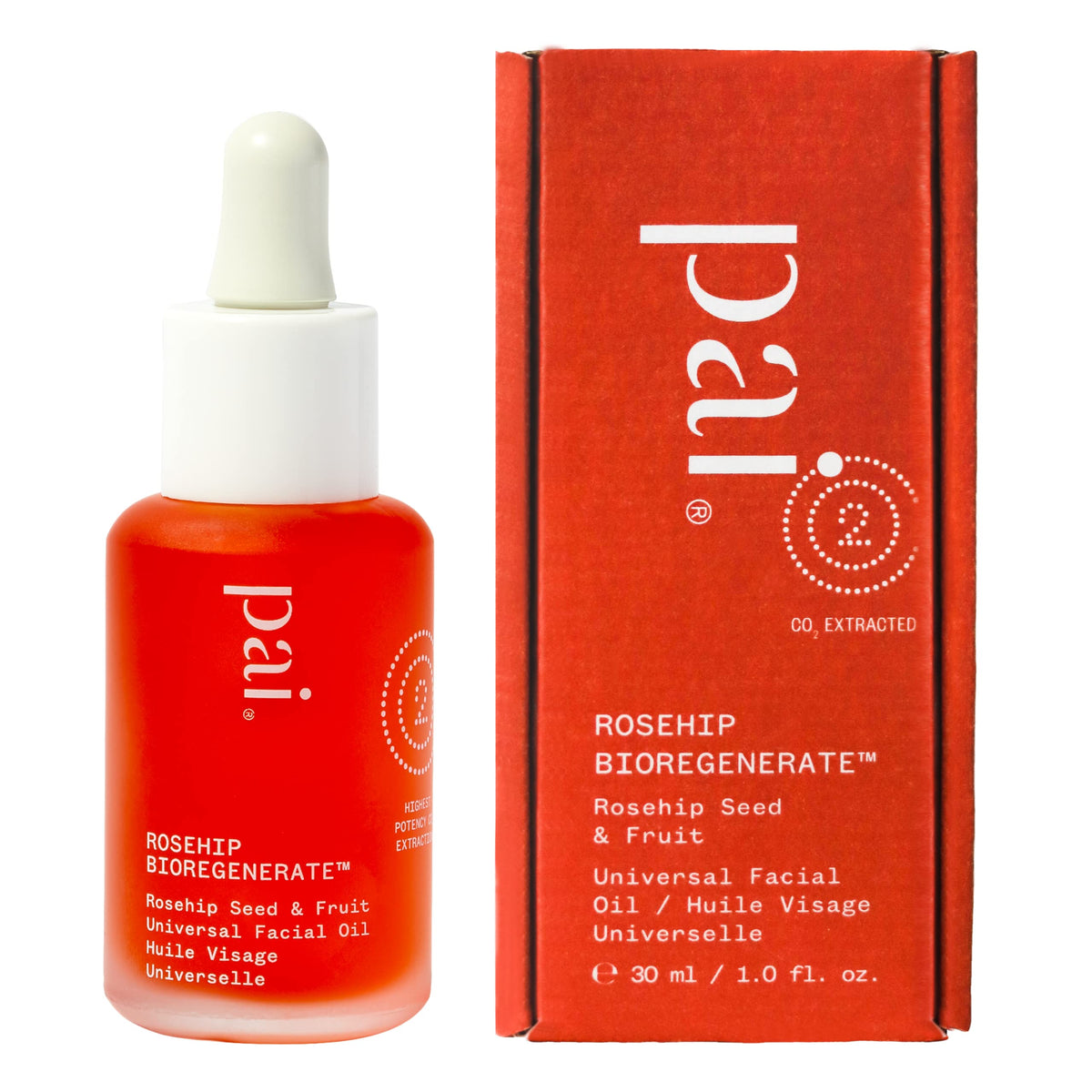 PAI SKINCARE front bottle showing label and clean formulation benefits