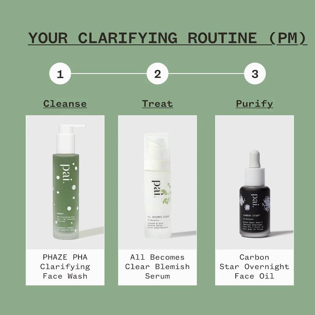 PAI SKINCARE botanical ingredient close-up showing natural sourcing