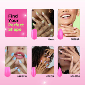 PaintLab nails worn with evening outfit demonstrating stylish durable wear