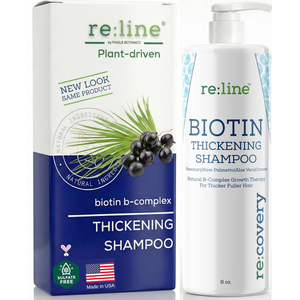 Paisle Botanics front packaging showing bottle and clear product benefit