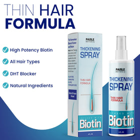 Paisle Botanics applied to damp hair to create lift and styling ease