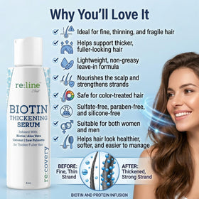 Paisle Botanics styled hair lifestyle image showing enhanced volume and natural shine benefit
