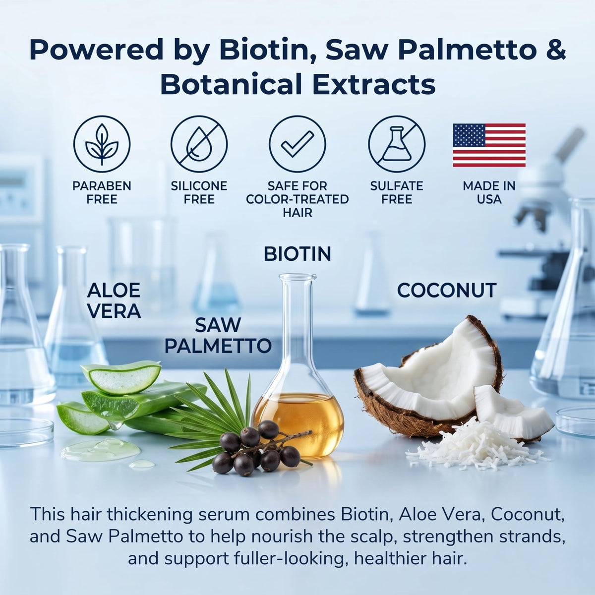 Paisle Botanics serum texture on fingertip showing lightweight, non-greasy finish for easy styling