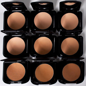 Palladio dry application with brush for a light natural touchup finish