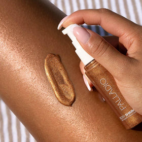 Palladio gel texture close-up highlighting smooth blendability and lightweight finish
