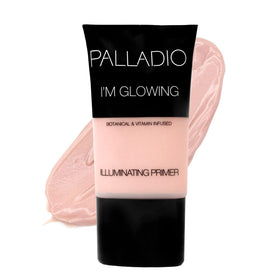 Palladio front tube showing pearly pink primer and compact size benefit