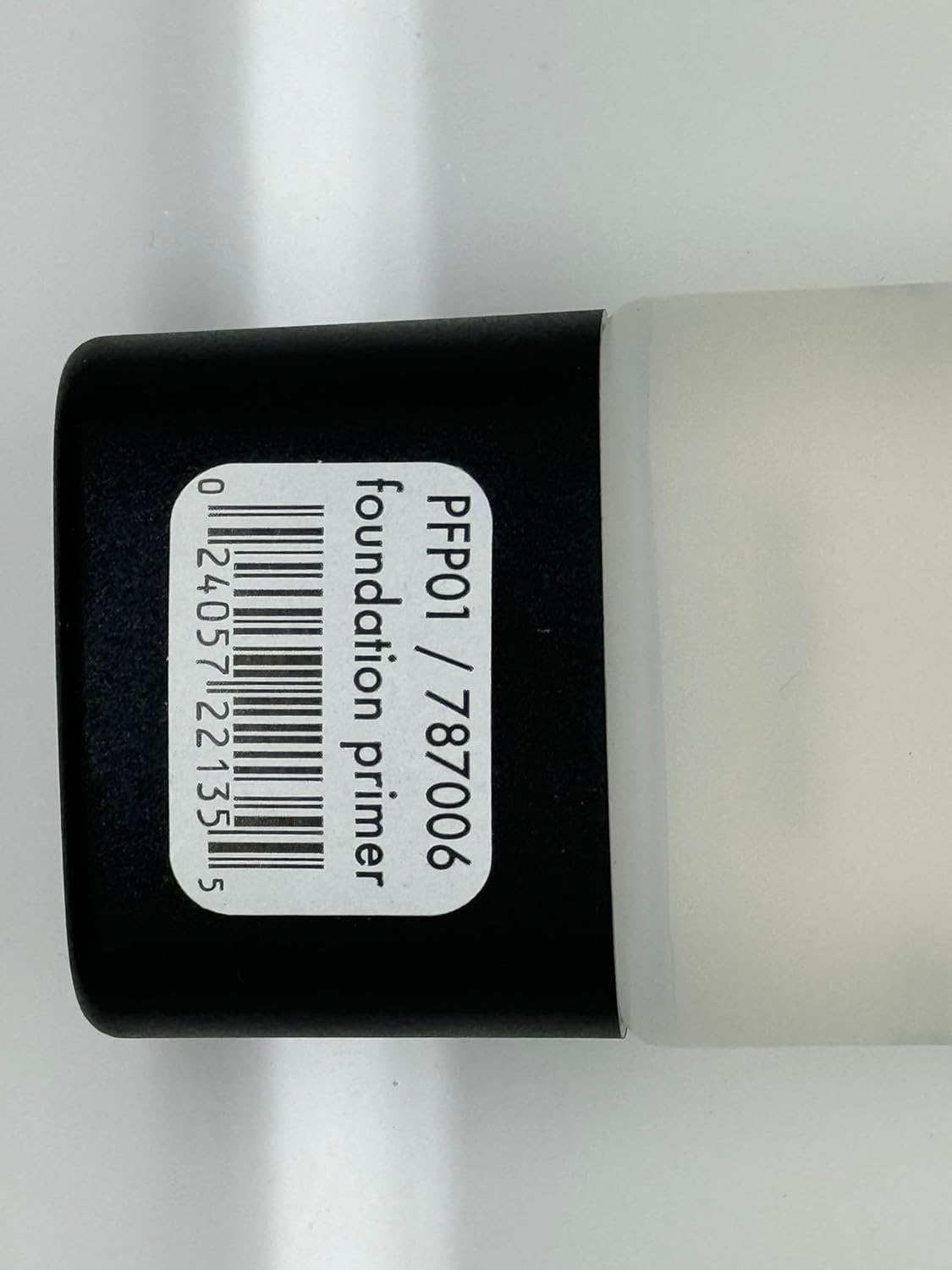 Palladio label detail close-up showing ingredient highlights and clean-beauty claim