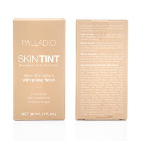 Palladio in a makeup bag lifestyle shot showing daily-use versatility and glow