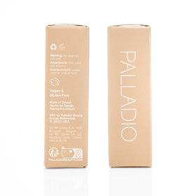 Palladio tube size and cap for scale, portability, and travel convenience