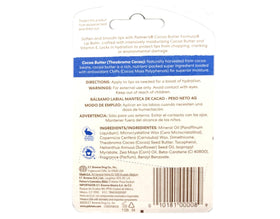 Palmer's close-up texture of cocoa butter balm highlighting smooth application benefit
