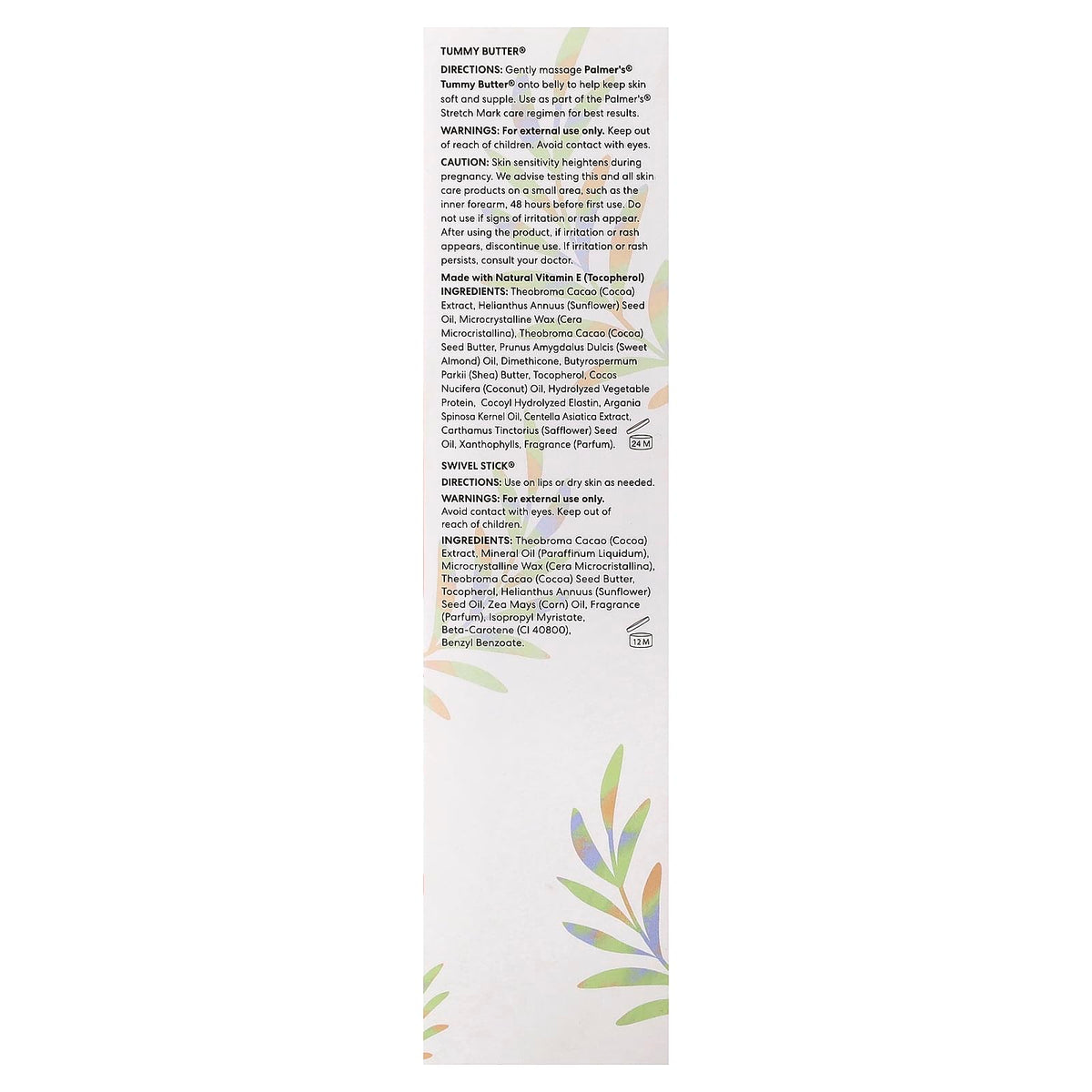 Palmer's skin therapy oil dispensing in hand for quick absorption