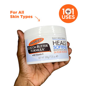 Palmer's product label detail highlighting ingredients and benefits