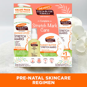 Palmer's tummy butter jar close-up highlighting deep hydration benefits