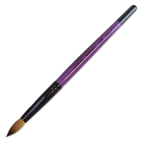 PANA brush front view showing purple handle and round tip for precise application