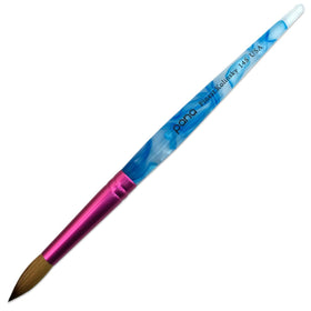PANA front view showing round brush and pink ferrule for professional control